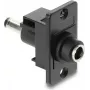 Paneelmontage-adapter DC 5,5×2,1 mm bus naar DC 5,5×2,1 mm stekker, DELOCK 91116