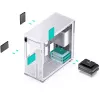 Pc-behuizing Jonsbo D41 STD midi tower wit