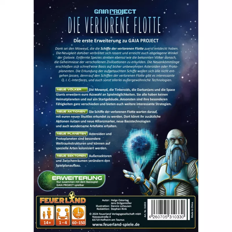 Gaia Project: The Lost Fleet, bordspel-uitbreiding
