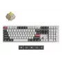 Mechanisch toetsenbord Keychron Q6 Ultra 8K — Full-size 100%, USB + RF draadloos + Bluetooth, RGB, wit
