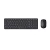 Rapoo 9310M Draadloze multi-mode toetsenbord-en-muisset, zwart
