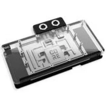 Waterkoeler Alphacool Core RX 9070 XT Nitro+ transparant/chroom met backplate