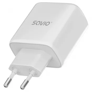 Savio LA-12 oplader voor mobiele apparaten universeel wit AC snelladen indoor