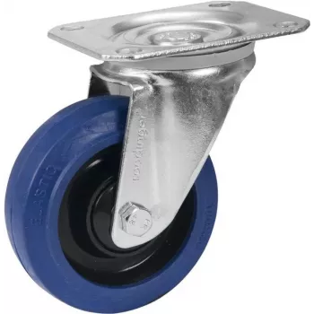 Loopwiel Roadinger RD-100 100 mm, blauw
