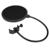 Bekabelde pc-microfoon MEDIA-TECH MT397K met XLR-ingang, tafelstandaard, 2,4 m kabel, 20–20000 Hz, -32 dB gevoeligheid