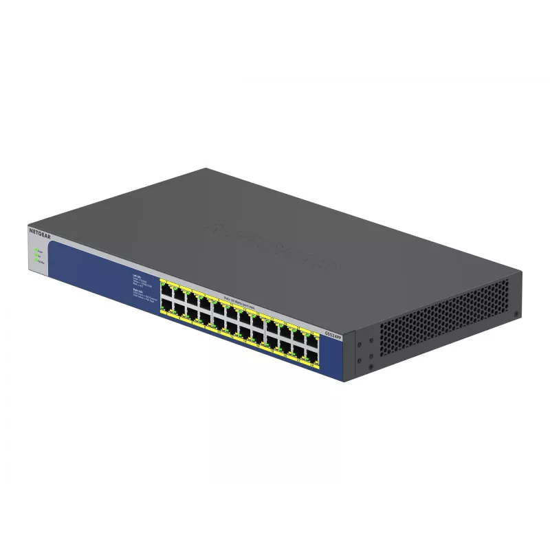 NETGEAR GS524PP unmanaged Gigabit Ethernet (10/100/1000) Power over Ethernet (PoE) grijs