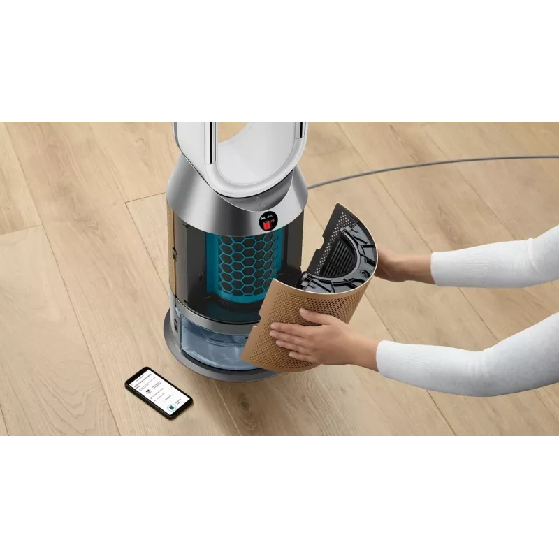 Luchtreiniger Dyson Purifier Humidify + Cool De-Nox 62.4 dB 45 W goud wit