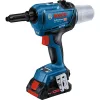 Bosch 0 601 9K5 001 power rivet tool zwart, groen 3,2,4,4,8,5,0,5,6 mm 16000 kN