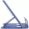 Boekstandaard HERMA 19962 blauw metaal