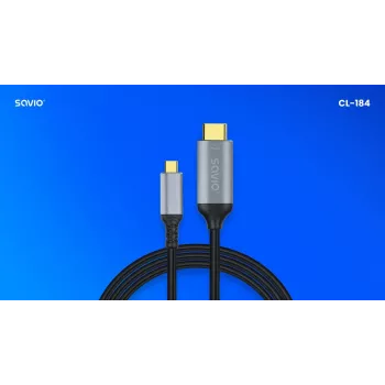 Kabel USB-C naar HDMI v2.0b, 3m, koper CL-184