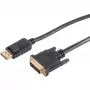 Videokabel-adapter DisplayPort DVI ShiverPeaks BS77492-1