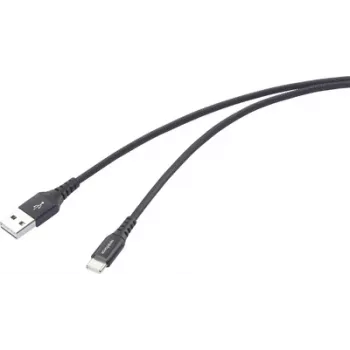 Renkforce RF-6872332 USB-kabel zwart