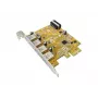 Sunix USB4300N PCIe 2.0 x1-interfacekaart, 4x USB 3.0