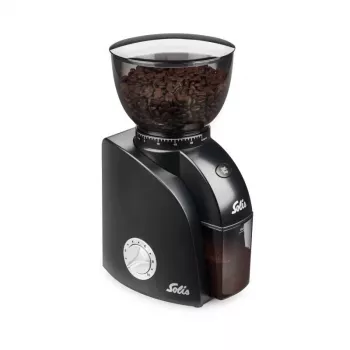 Koffiemolen Solis Scala Zero Static 135 W zwart zilver