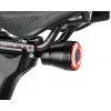 Rockbros Q5 zwart achterlicht voor fietsen met intelligent STOP-systeem