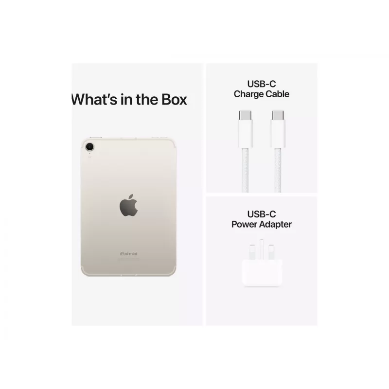 Tablet Apple iPad mini 5G 8,3 inch A17 Pro 512 GB iPadOS 18