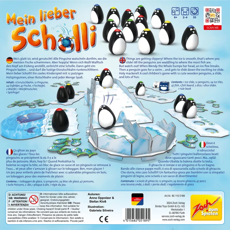 Mein lieber Scholli, bordspel