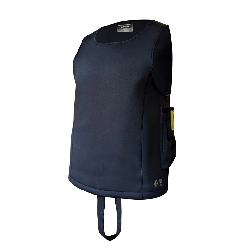 Glovii GMV1L watersportvest zwart softshell