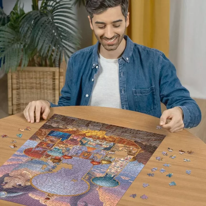 Puzzel Disney Castle Collection: Jasmin (1000 stukjes)