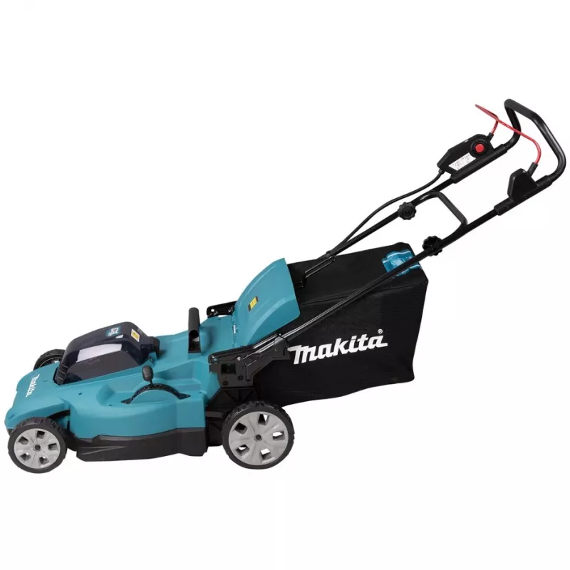 Makita DLM538Z grasmaaier handgrasmaaier accu zwart, blauw, metallic