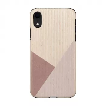 Smartphonehoesje man and wood voor iPhone XR – tulp zwart, beschermende hardcase