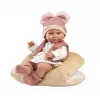 Pop Llorens 40 cm babyvinyl met realistische kenmerken en zachte lichaam