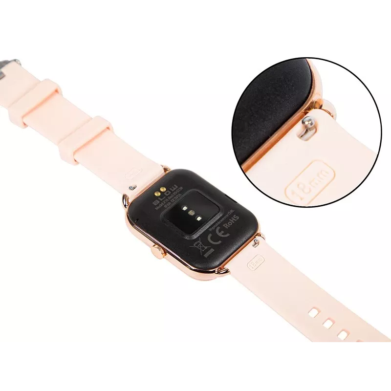 Smartwatch X16 Bluetooth roze