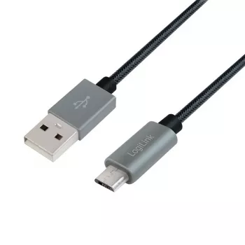 Sync- en oplaadkabel USB-A naar Micro-B stekker 2m
