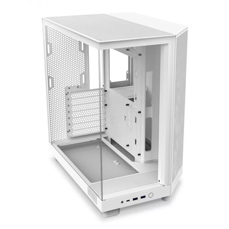 NZXT H6 Flow Mid-Tower Behuizing - wit