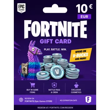 Fortnite cadeaukaart 10 EUR - Epic Games digitale code