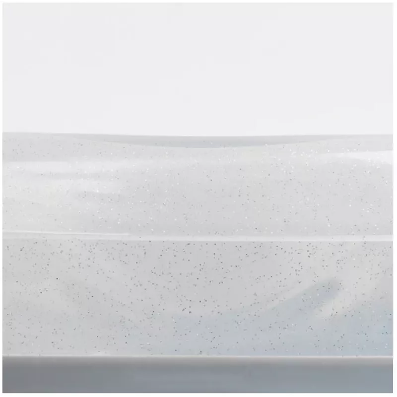 Opvouwbare emmer Beldray LA084354GRYBEU7 10 L, opvouwbaar siliconenlichaam, glitterdesign