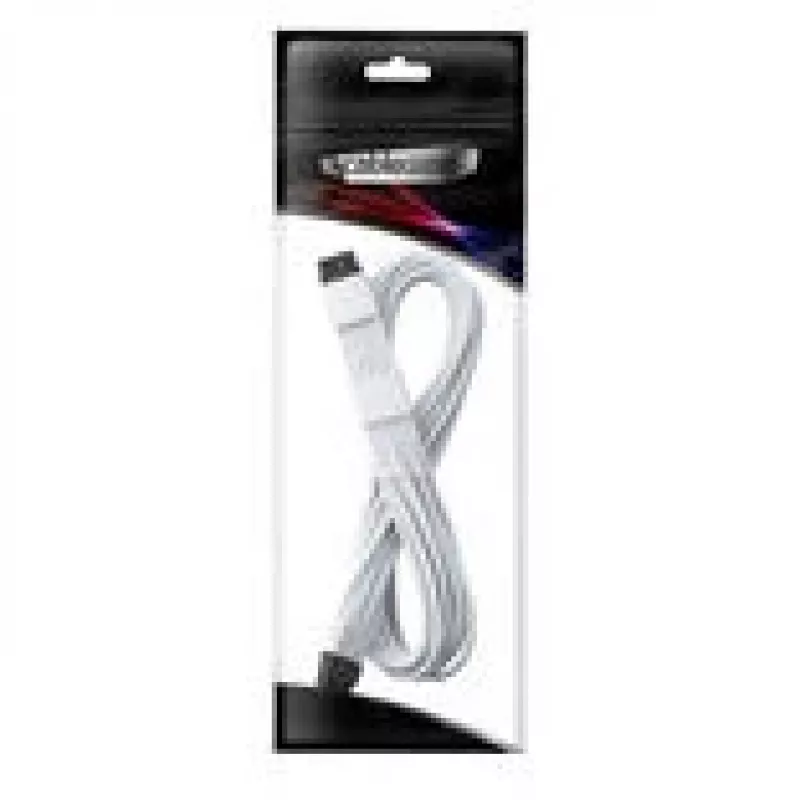 CableMod Universal Pro ModMesh 16‑Pin naar 16‑Pin gesleevede kabel StealthSense, 60 cm, wit