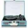 Riem aangedreven audioplatenspeler Lenco TT-110 blauw wit halfautomatisch