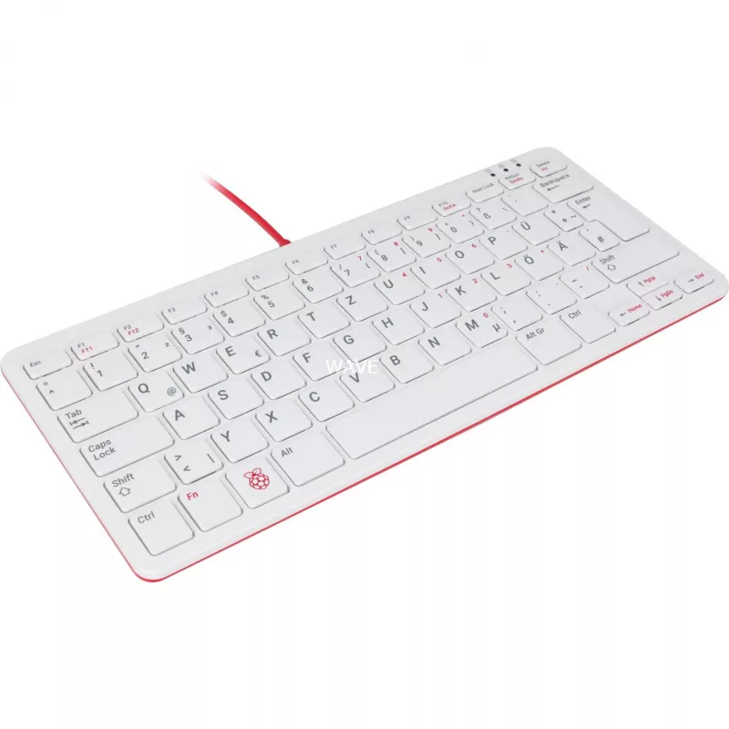 Bedrade USB-toetsenbord Raspberry PI toetsenbord DE RB-TASTA01W — USB-aansluiting, Duitse layout
