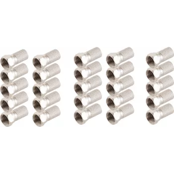 Stekker ShiverPeaks 85010-A-SET25 F-stekkerset, 25 stuks