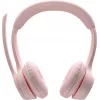 Logitech 981-001412 Hoofdtelefoon/Headset Draadloos Beugel Kantoor/Callcenter Bluetooth Roze