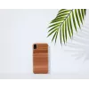 Smartphonehoes MAN & WOOD voor iPhone XR, cappuccino wit