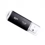 USB-stick Silicon Power 128 GB USB Type-A 3.2 Gen 1 Blaze B02, kunststof kap, sleutelhanger, zwart