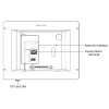 Videodeurintercom Hikvision DS-KH6320-TE1, 7 inch capacitief touchscreen, PoE, 1024×600, microSD tot 32 GB, ethernet, Linux