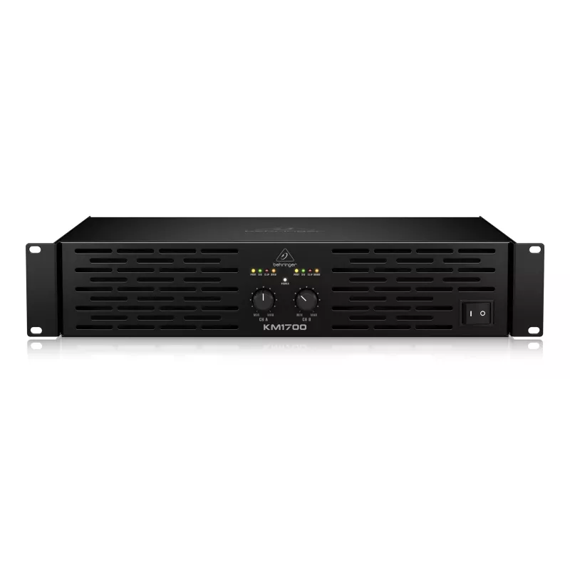 Behringer KM1700 audioversterker performance/podium zwart