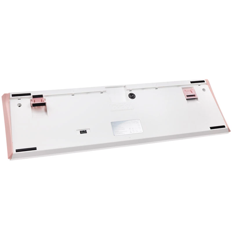 Ducky One 3 Gossamer Pink toetsenbord gaming USB US Engels roze, wit