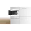 Inbouw-magnetron solo Bosch BFL523MW3, 800 W, 20 L, wit, touch- en draaiknop