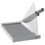 Leitz Precision Home Office papiersnijder A3, 10 vel, handmatige klem, RVS, A3, 80 g/m², staal