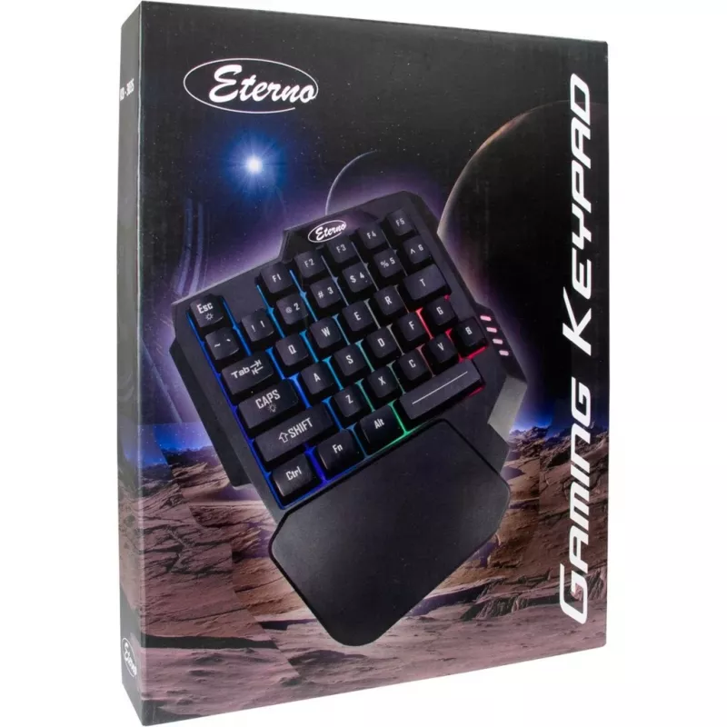 Inter-Tech KB-3035 RGB gaming keypad, 35 toetsen, USB, zwart