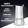 Mokkanne BIALETTI Venus Box 0,1 L RVS, 2 kopjes, polypropyleen handgreep