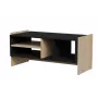 Cama PORTO bank/tafel 100x50x46 eiken/zwart