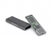 SSD-behuizing DeLOCK Externe USB Type-C combo-behuizing voor M.2 NVMe PCIe of SATA SSD gereedschapsloos