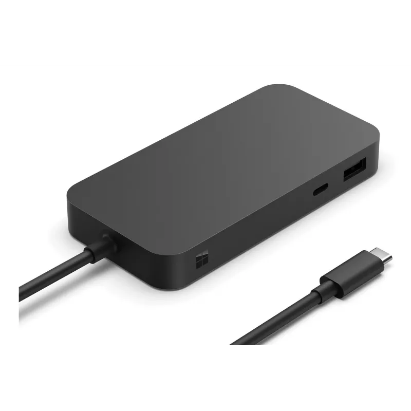 Dockingstation Microsoft Surface USB4 Dock bedraad zwart 100W Power Delivery