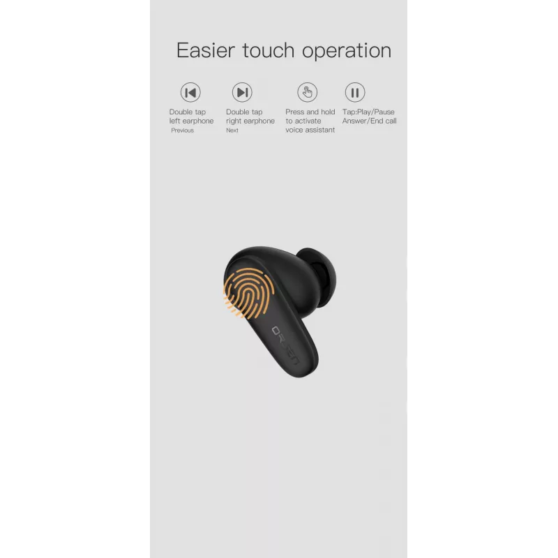 In-ear-koptelefoon Orsen T3 Bluetooth