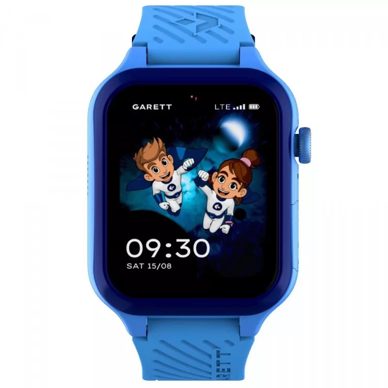 Smartwatch Garett Kids Essa 2 4G – kinder-GPS-horloge, blauw